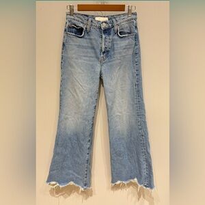 MOTHER Light Blue Flare Jeans